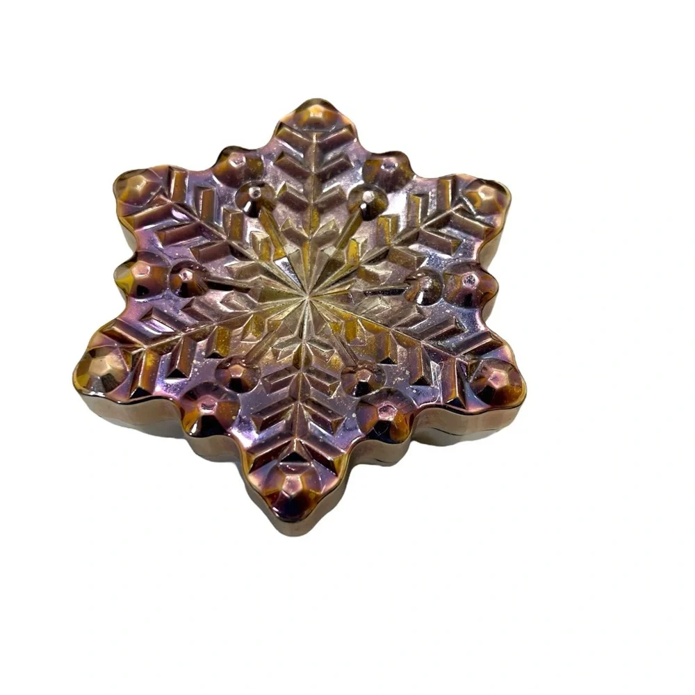 Beautiful Snowflake 2007 For Your Ease Only Trinket Jewerly Box